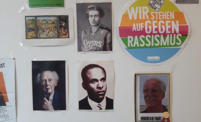 Enthusiastic GeoDa Users in Germany Elect Luc Anselin as Employee of the Month