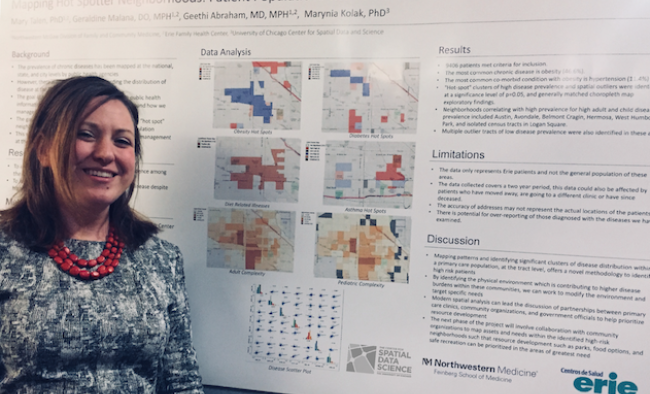 Marynia Kolak and Colleagues Present Poster at Northwestern's Feinberg School of Medicine